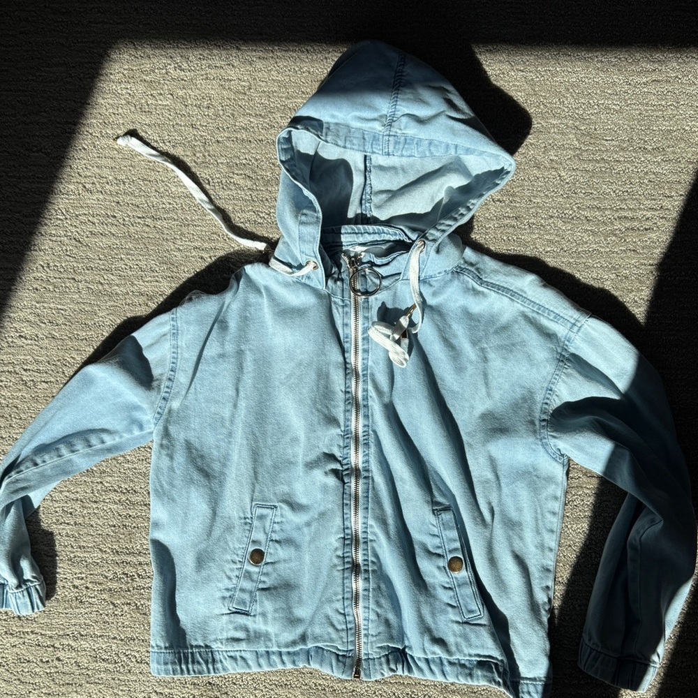 Highway Jeans Deniem Zip Up Jacket